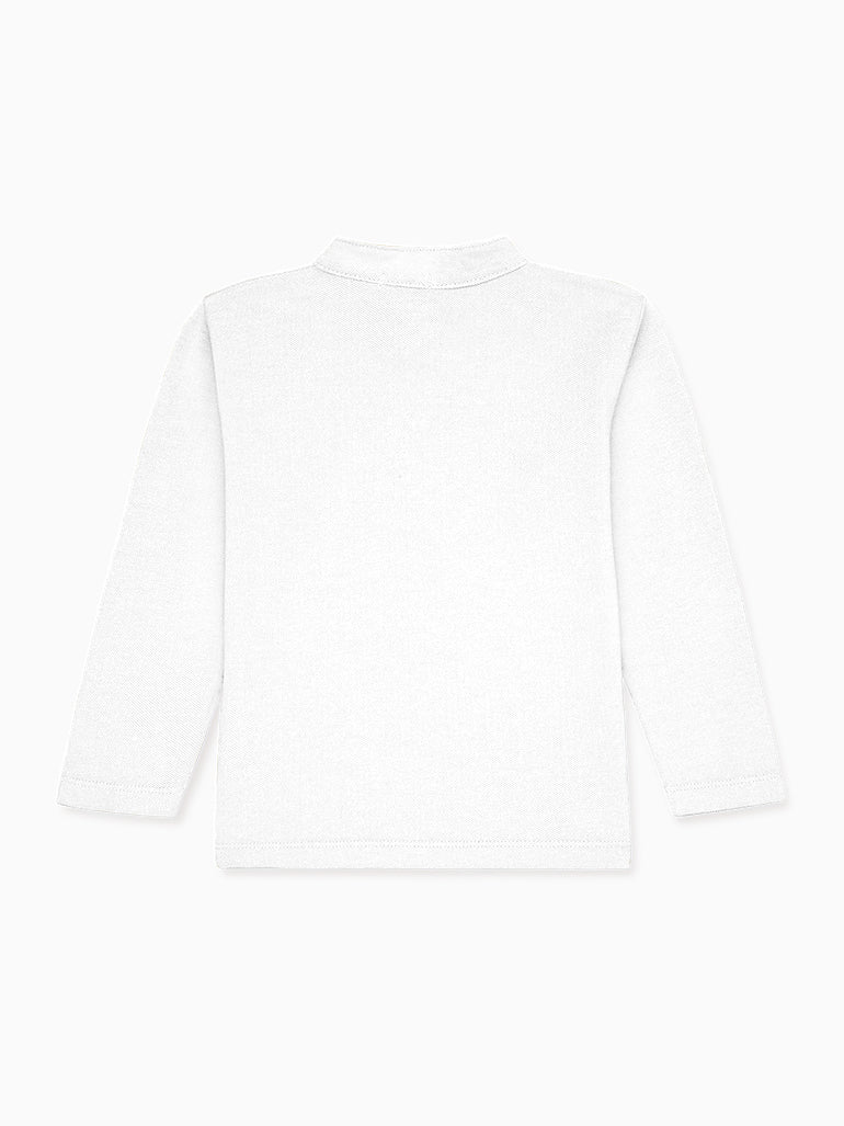 White Aomo Long Sleeve Boy