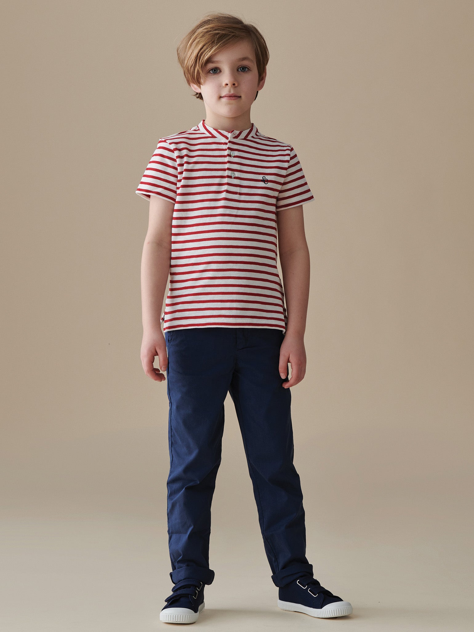 Red Stripe Aon Boy