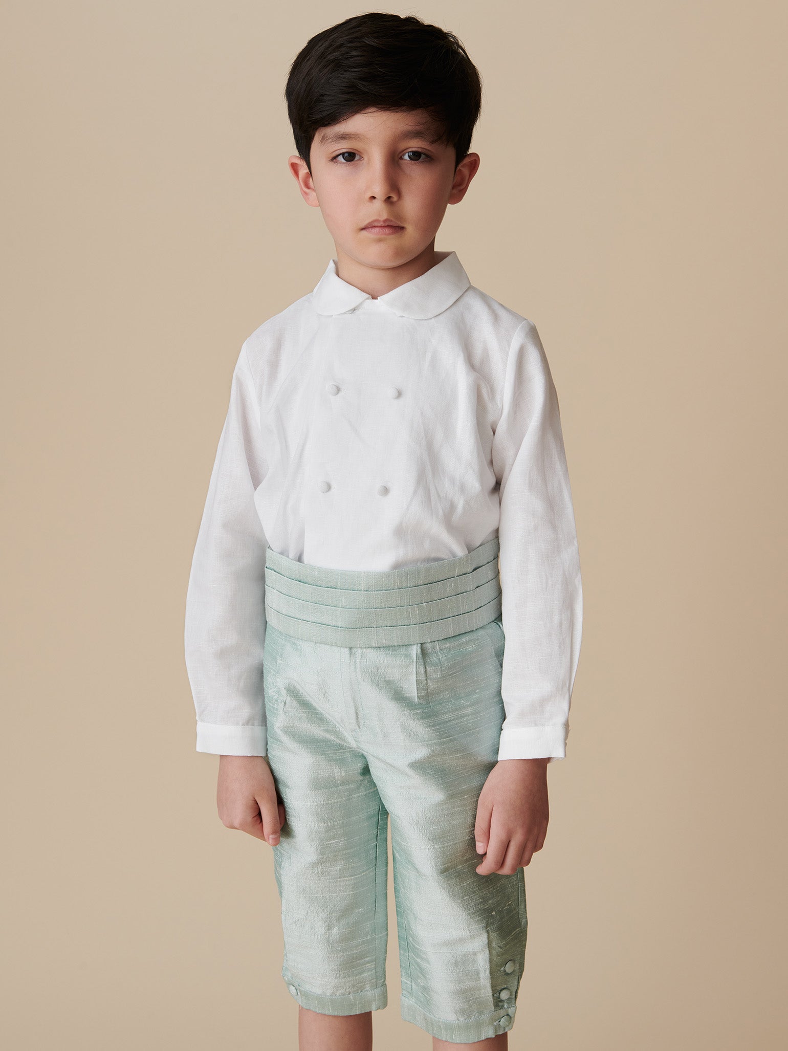 White Long Sleeve Boy