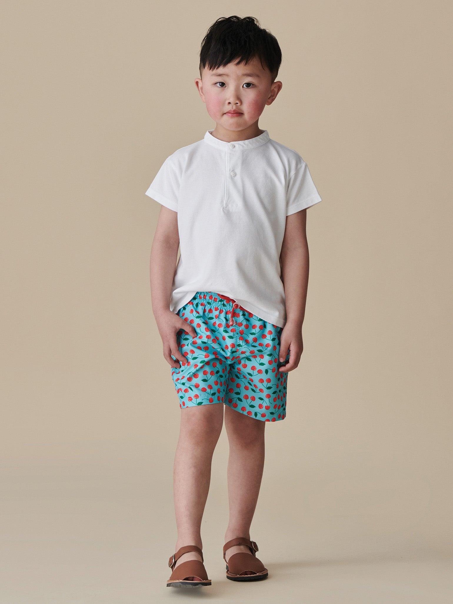 Red Cherry Boy Swim
