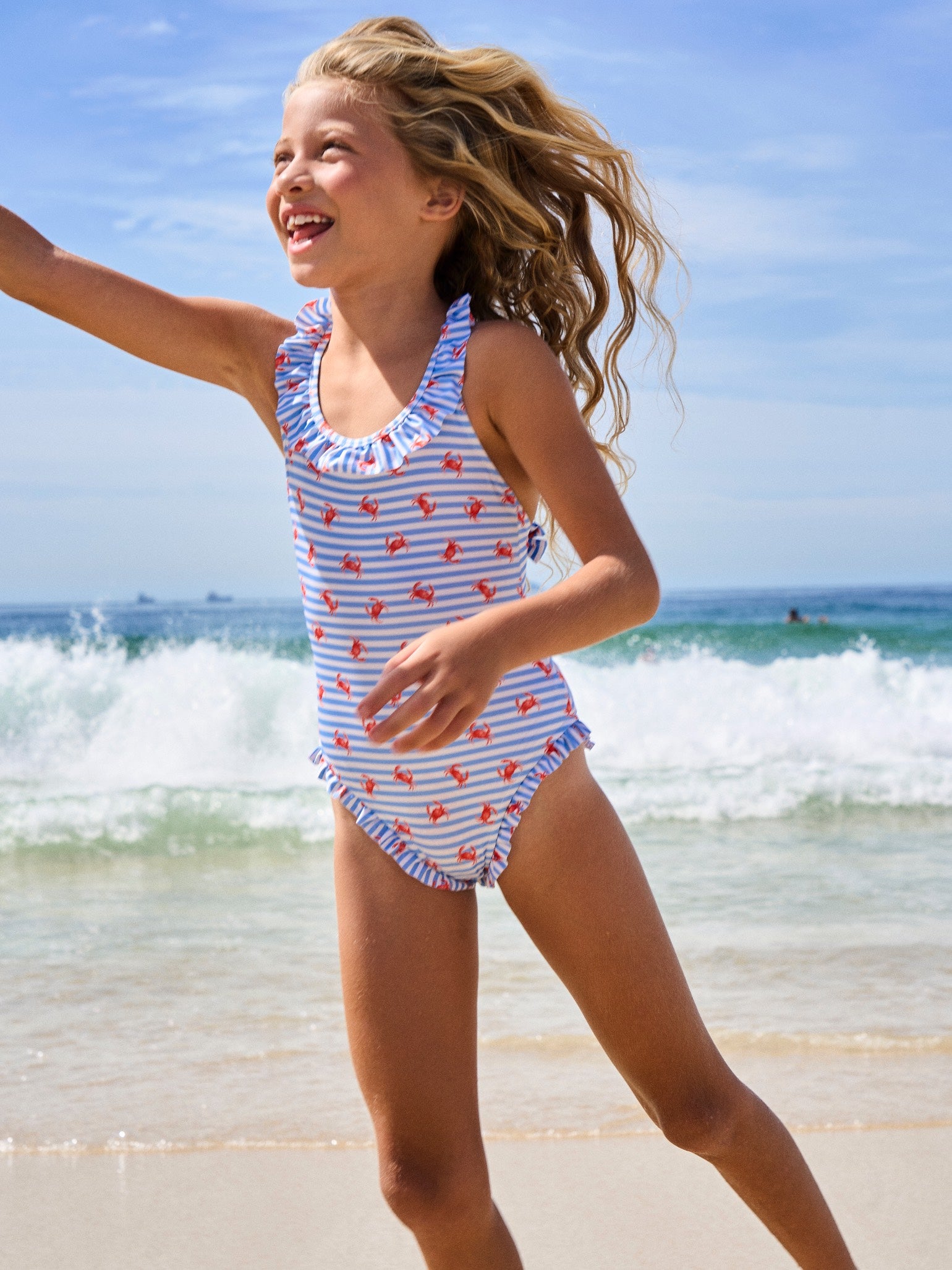Blue Stripe Girl