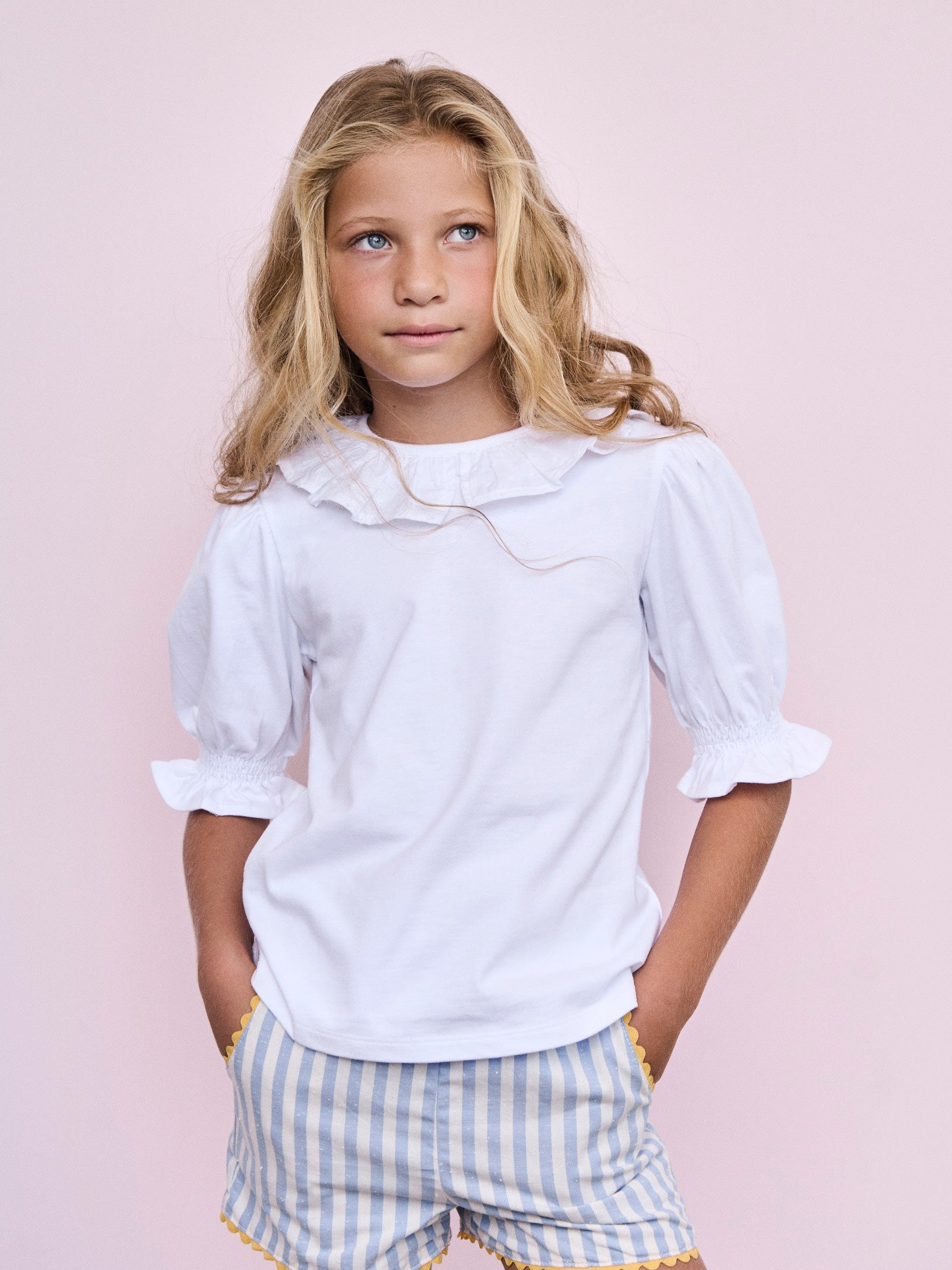 Blue Stripe Girl