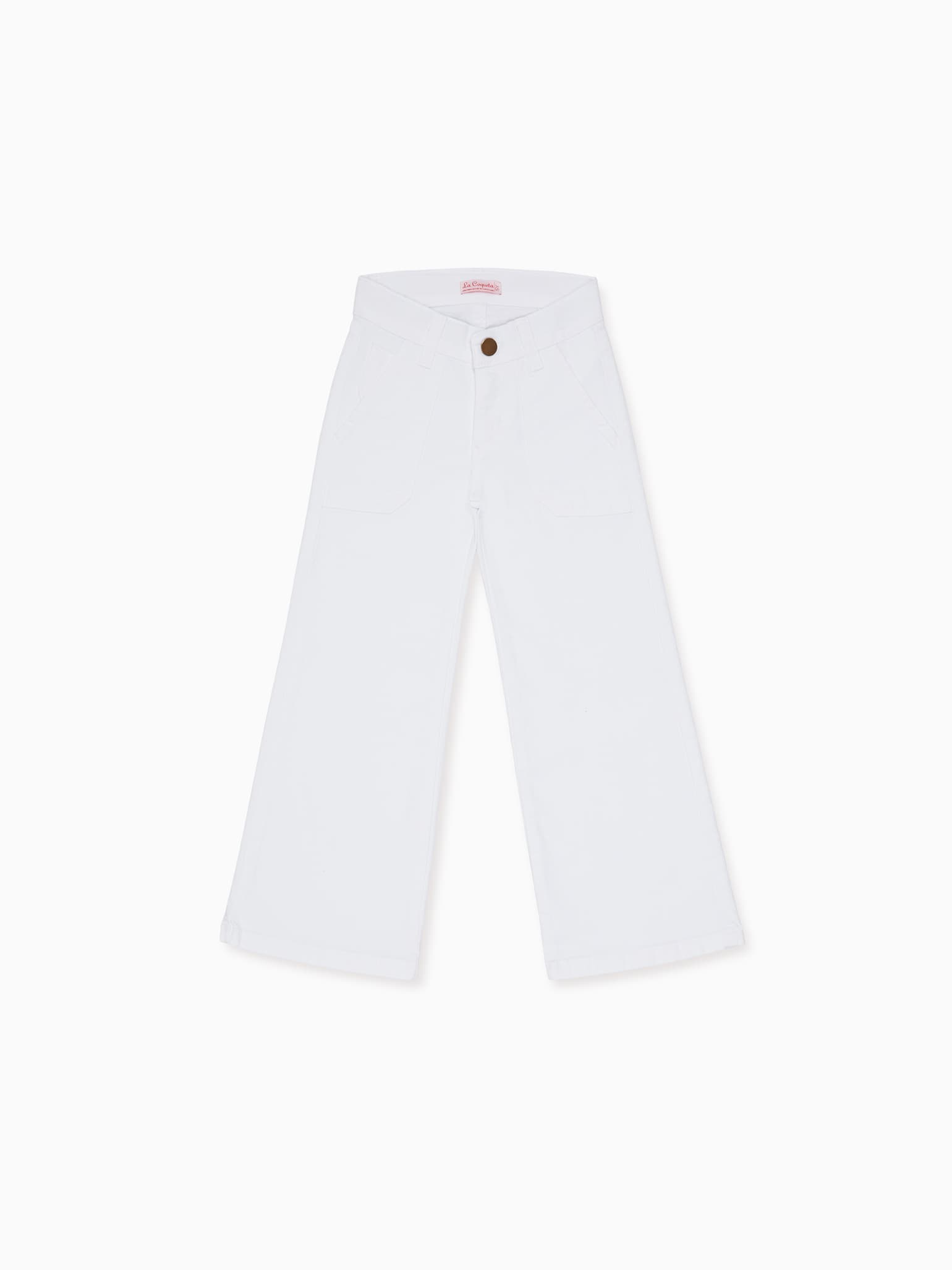 White Girl Wide Leg