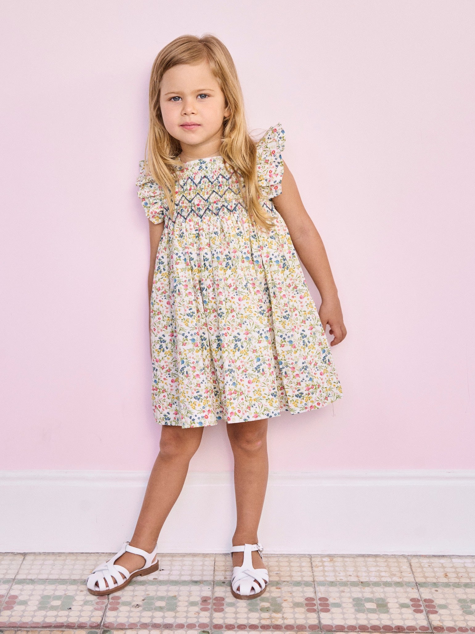 Ivory Floral Girl