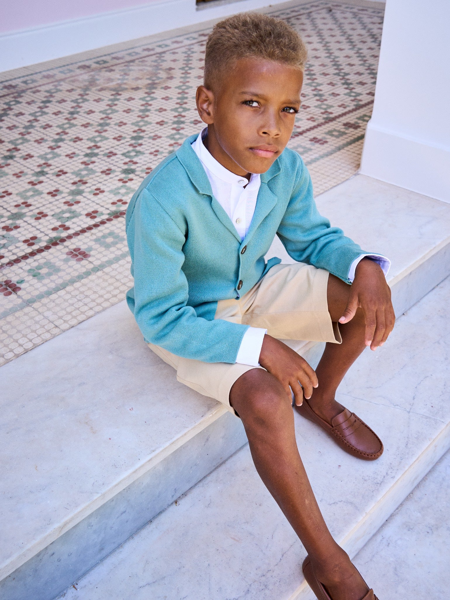 Beige Boy Chino