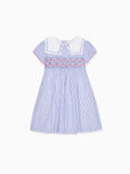 Dark Blue Stripe Girl