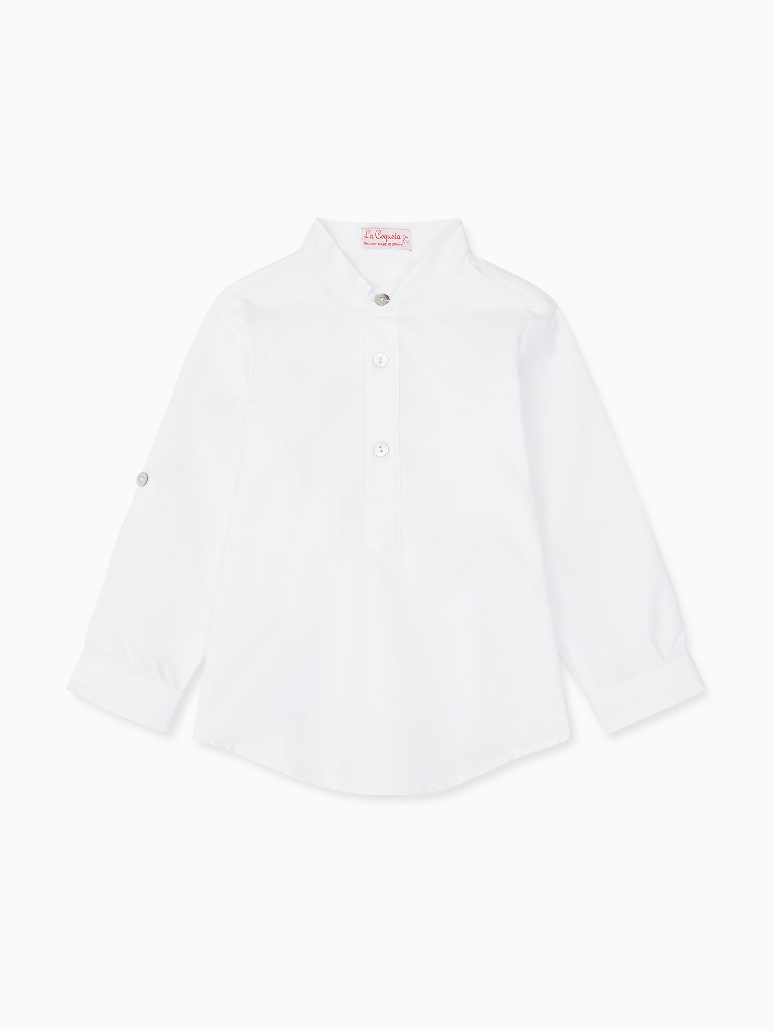 White Long Sleeve Boy