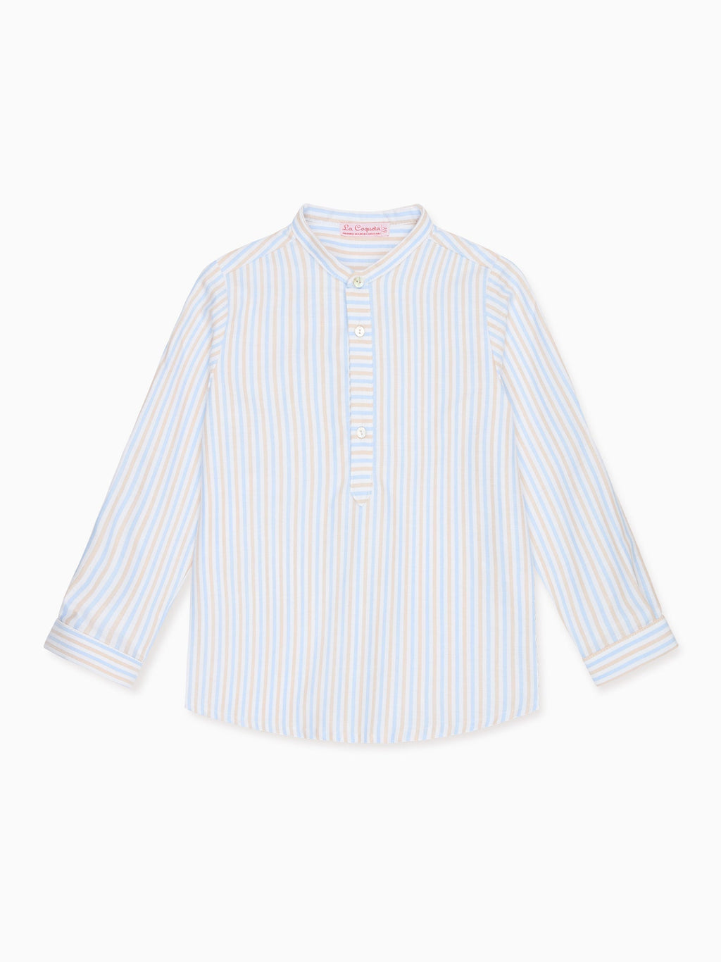 Caramel Stripe Long Sleeve Boy