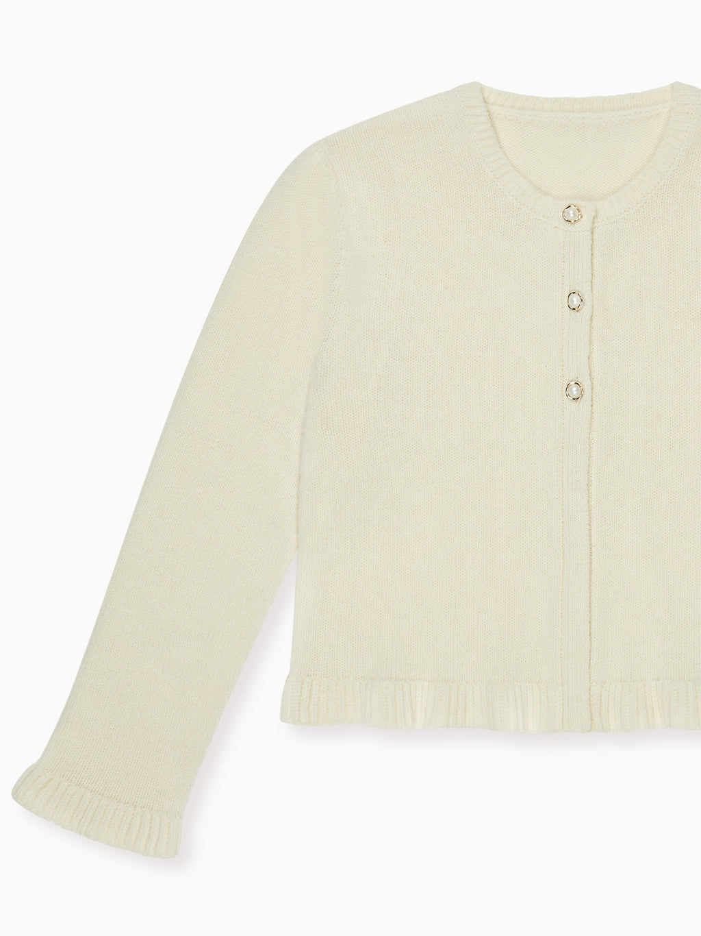 Luxury Raw Silk Dress with French Lace Sleeves & Floral Embroidery Girls