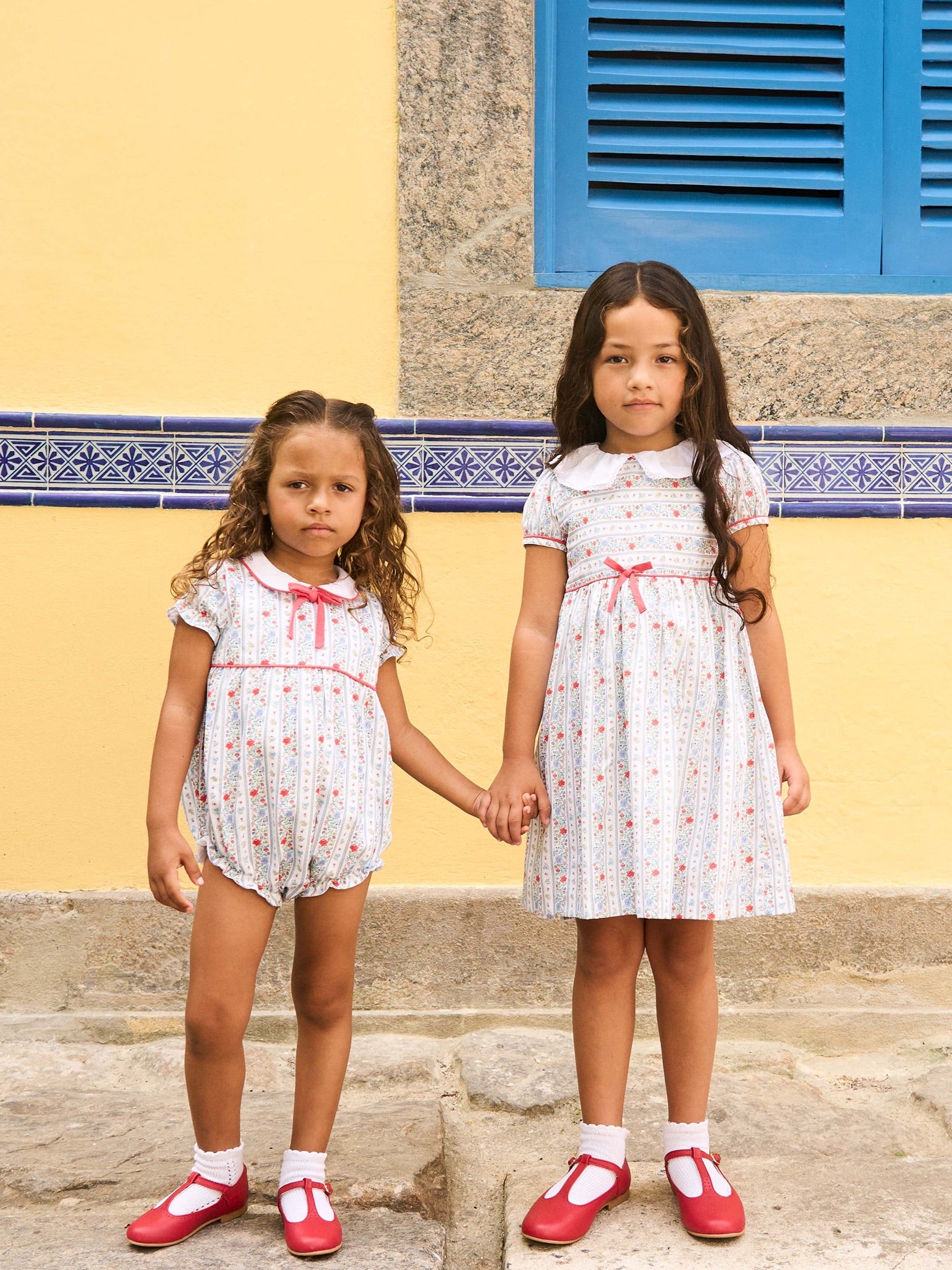 Ivory Rose Stripe Girl