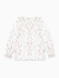 Ivory Floral Long Sleeve Girl