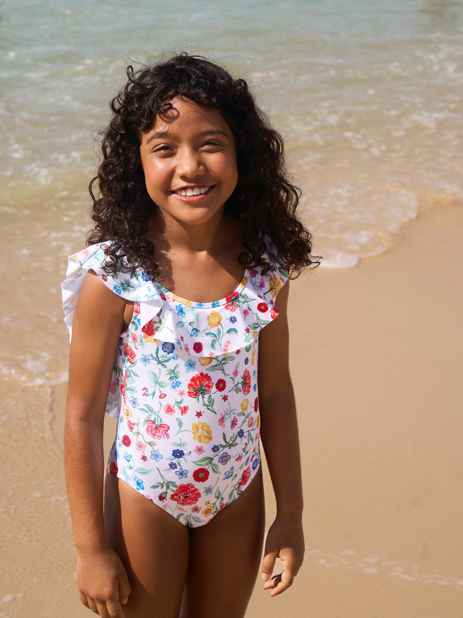 Ivory Floral Girl