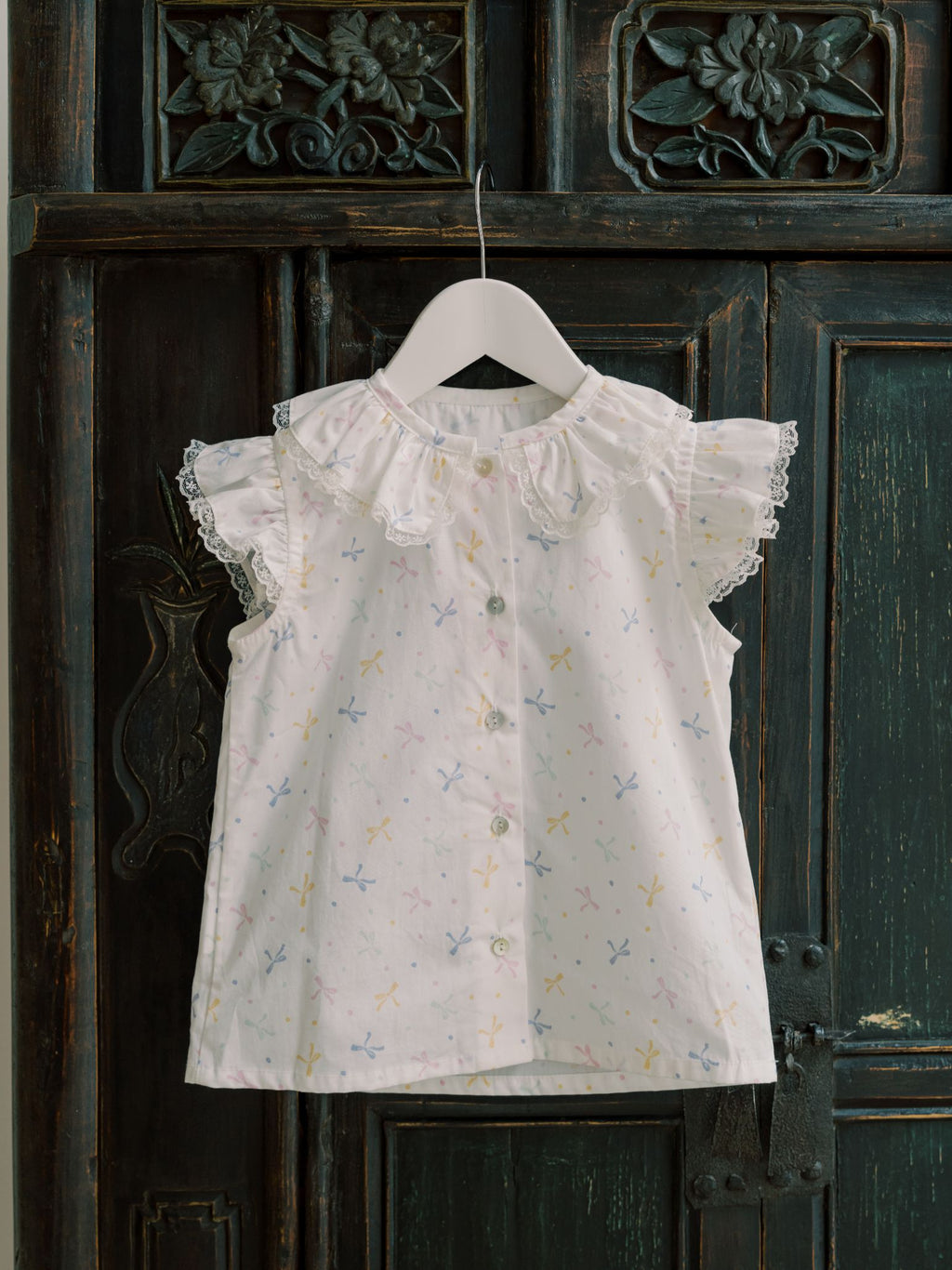 Ivory Bow Girl