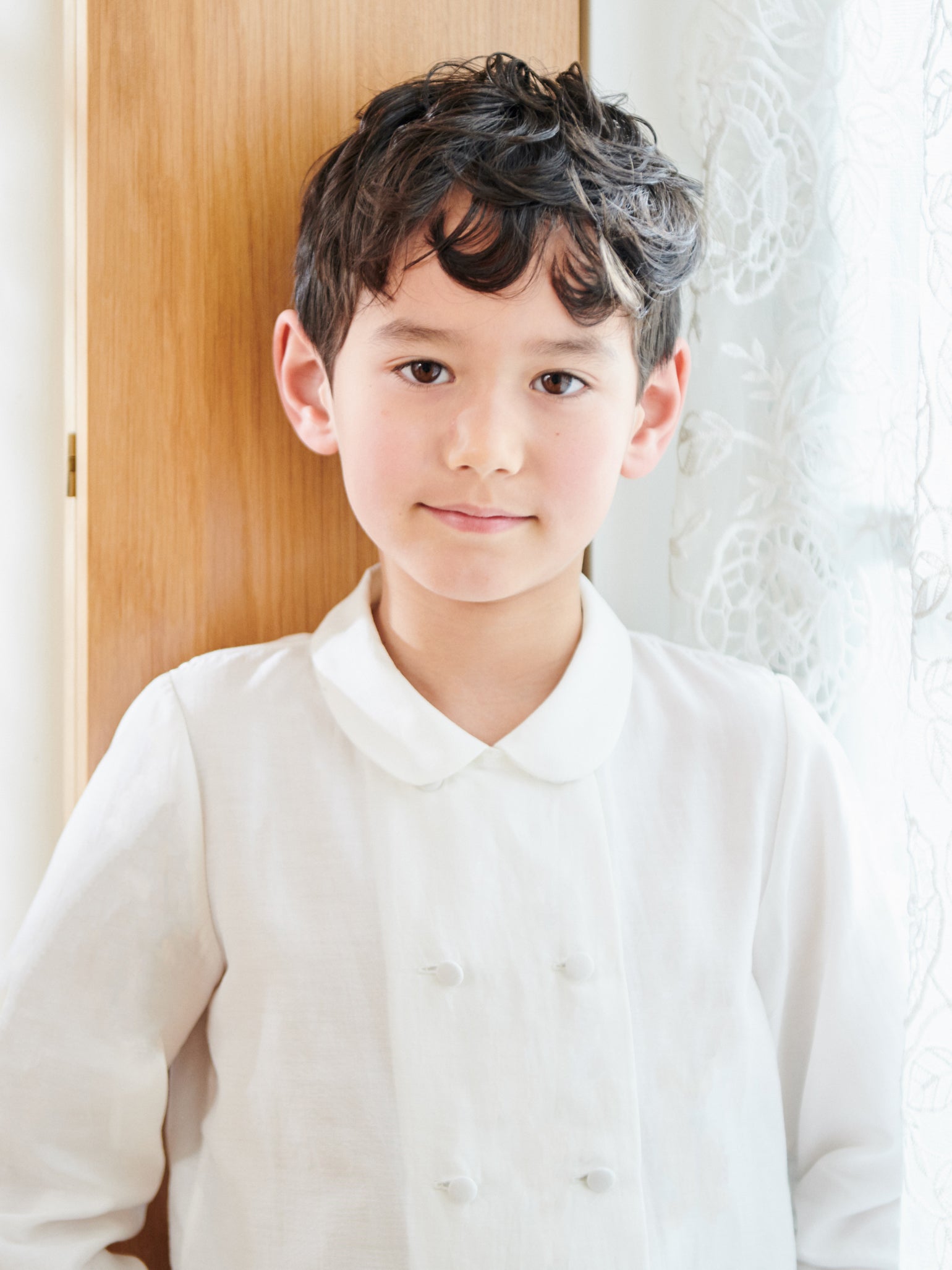 Ivory Long Sleeve Boy