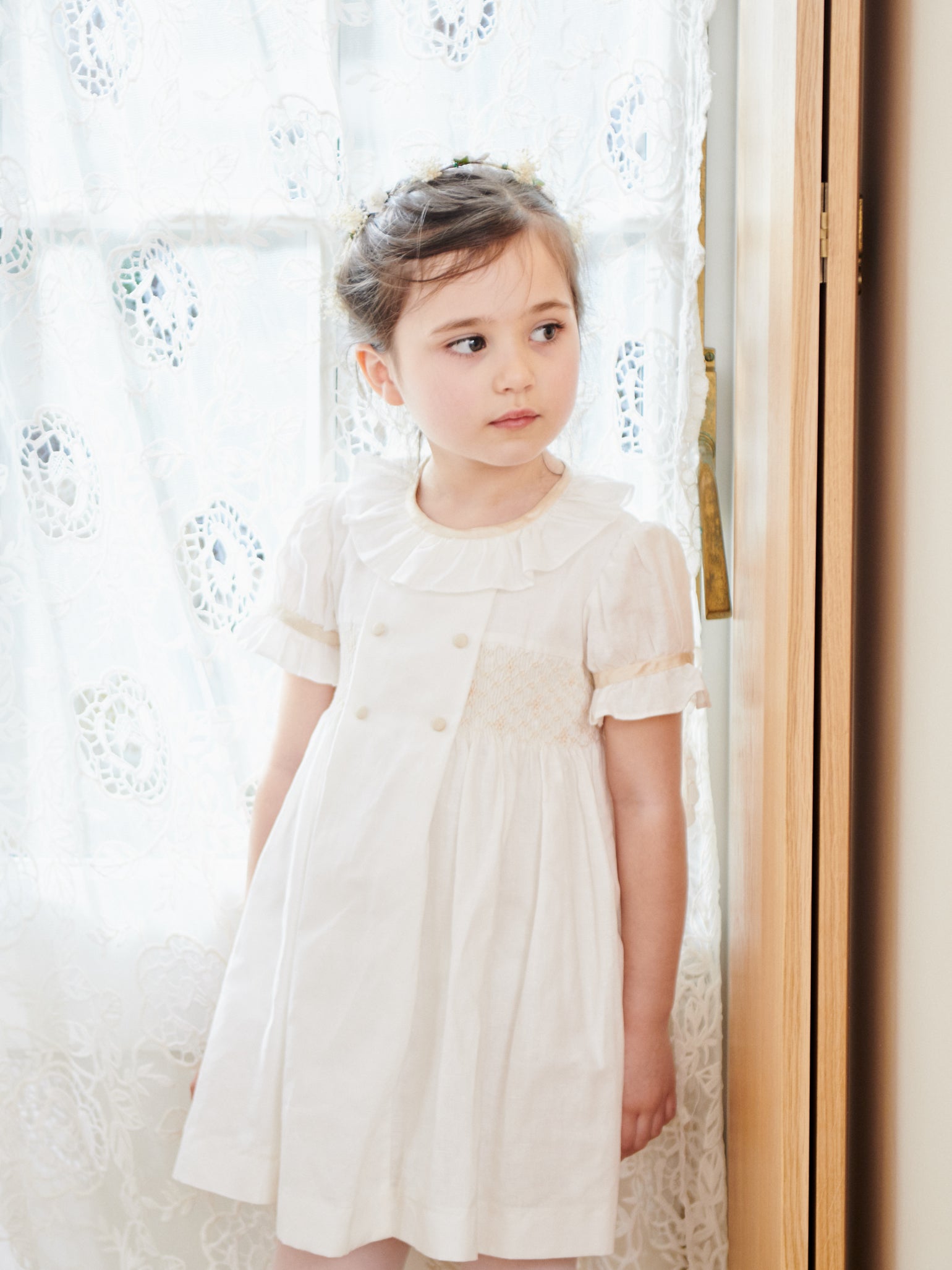 Ivory Smock Girl