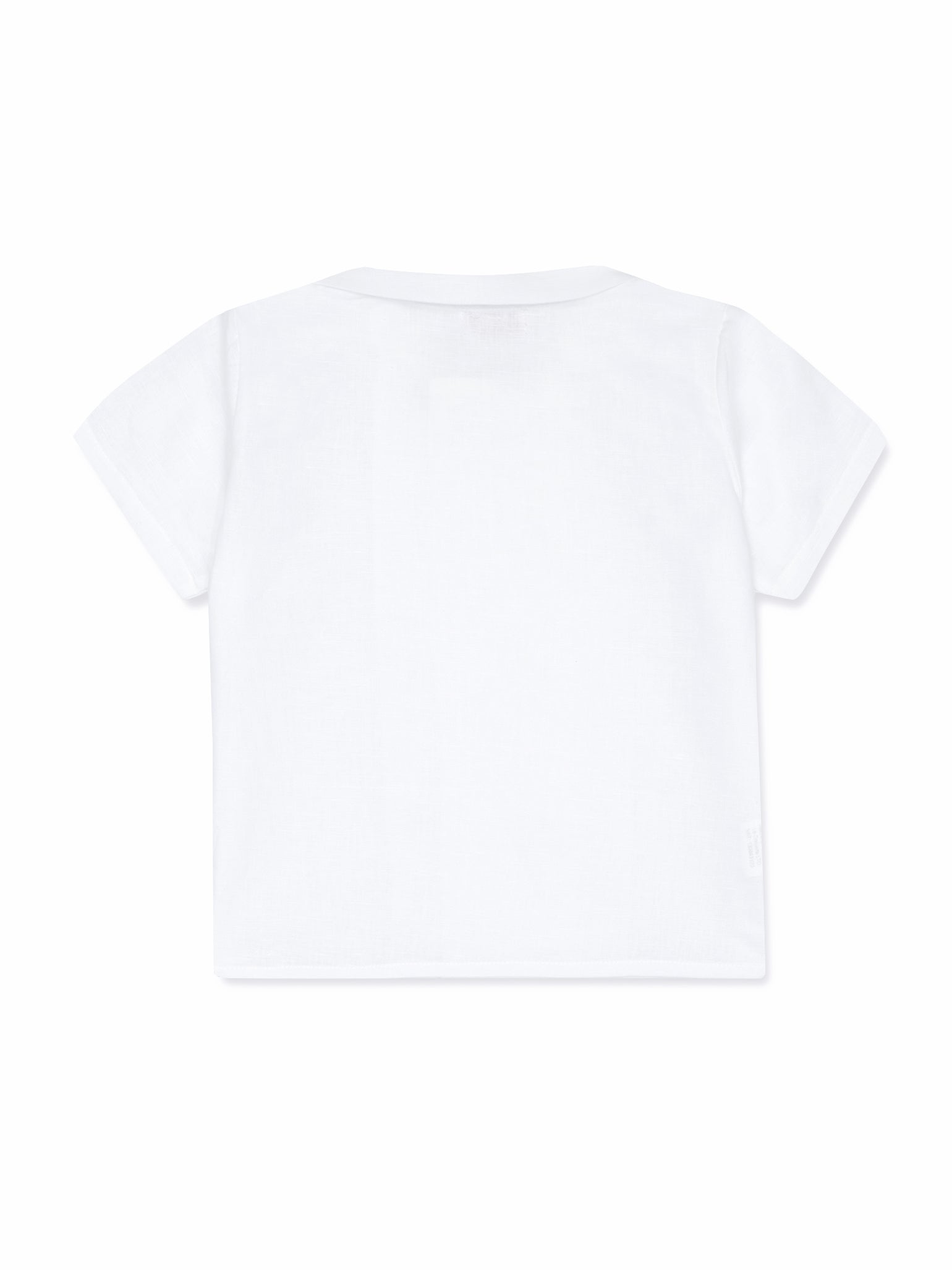 White Short Sleeve Boy