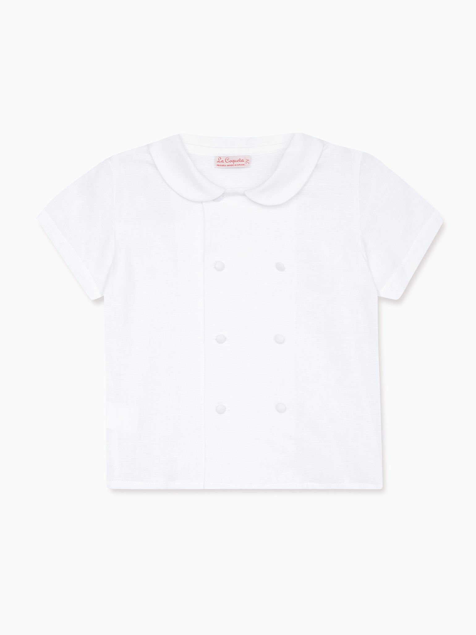White Short Sleeve Boy