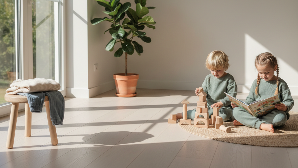 Cozy Kids Living Room Scene
